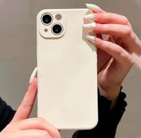 iPhone 16 Hülle Beige Silikon Case – Slim & Soft‑Touch